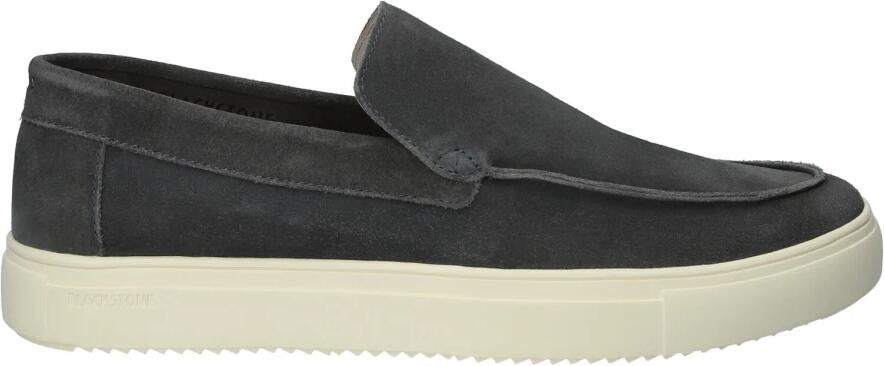 BLACKSTONE Loafers Heren Barron Leer Blauw