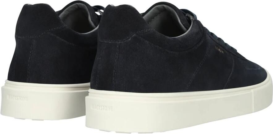 BLACKSTONE Lage Sneakers Heren Cg181 Maat: 46 Materiaal: Suède Kleur: Blauw - Foto 4