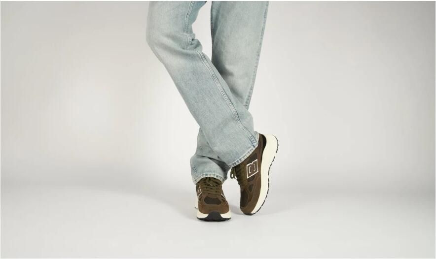 Blackstone FLINT MOSS DG531 Crocodile Runner Sneaker Heren Dark green - Foto 2