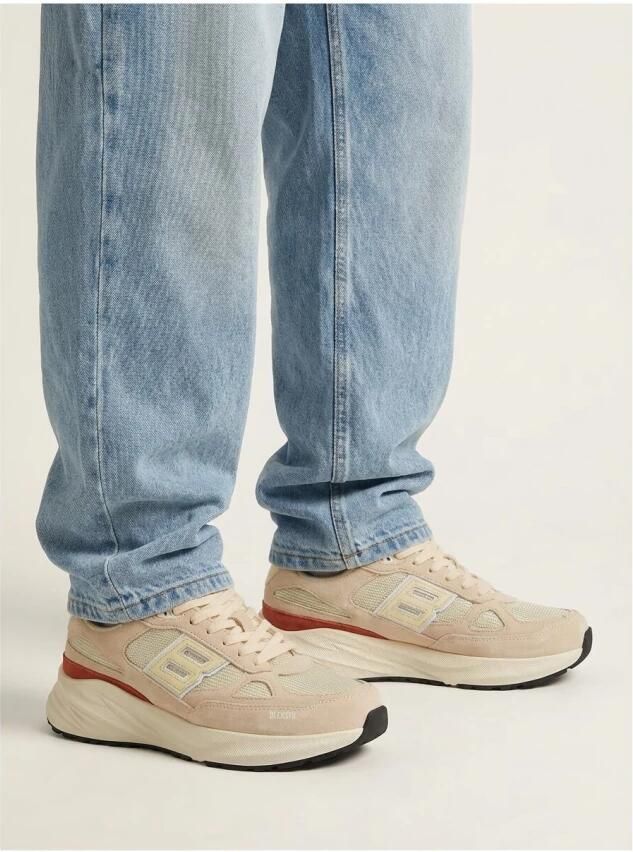 Blackstone FLINT MOSS DG531 Boulder Runner Sneaker Heren Beige - Foto 2