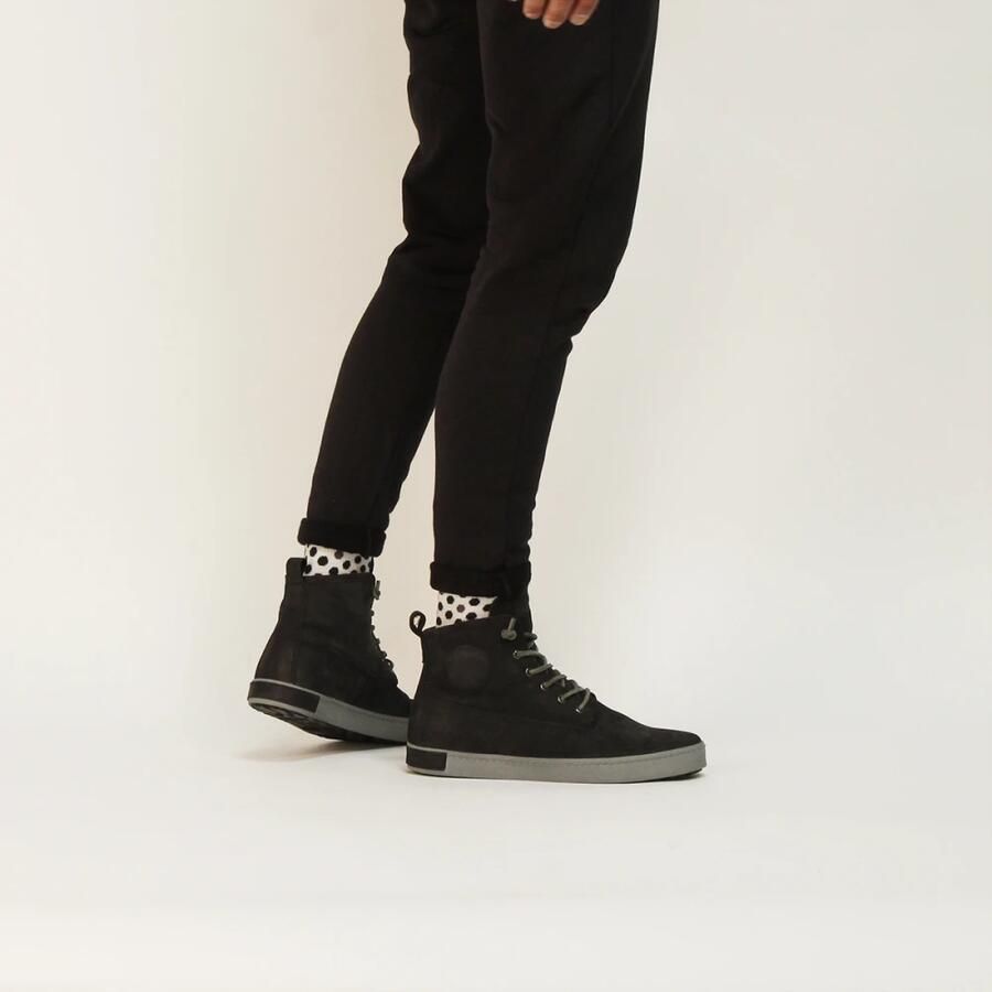 Blackstone GM06 ASPHALT ORIGINAL 6'' BOOTS SHEEPSKIN Man Black - Foto 3