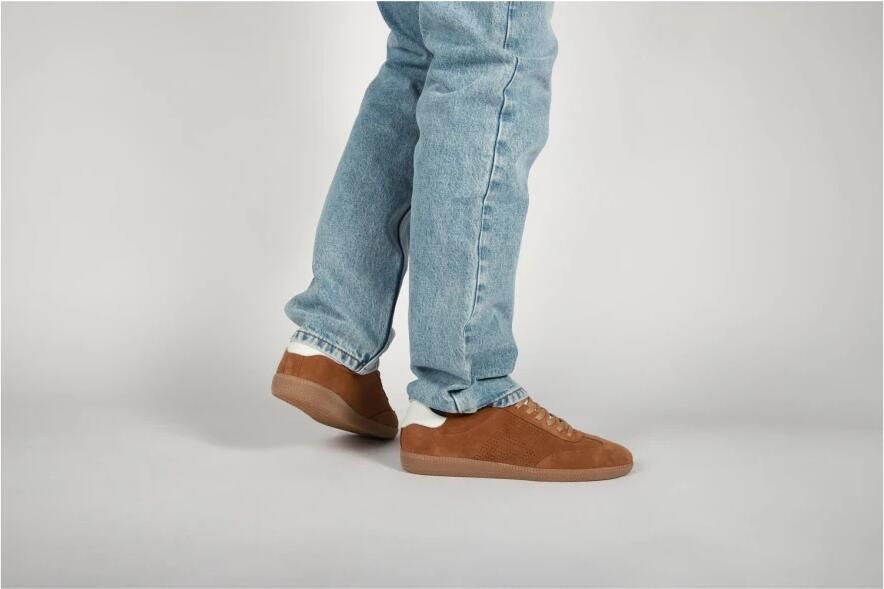 Blackstone LIME WREN PERF DG363 Cognac Sneaker (low) Heren Brown - Foto 2