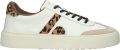 Blackstone QUARTZ AUDEN EL280 White Leopard Sneaker (low) Dames White - Wit
