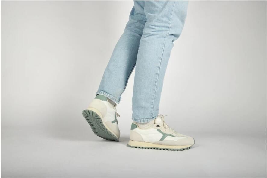 Blackstone SCORIA LEGEND DG532 White Green Milieu Runner Sneaker Heren Off white - Foto 2