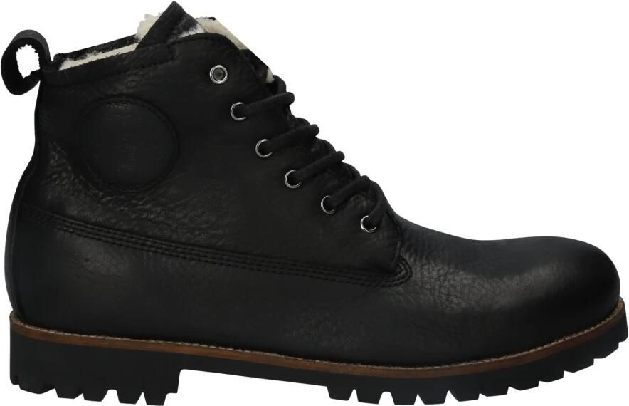 Blackstone SG31 BLACK LACE UP BOOT WATERPROOF MEMBRANE SHEEPSKIN Man Black - Foto 2