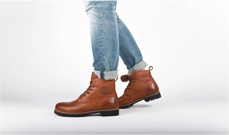 Blackstone SG31 OLD YELLOW LACE UP BOOT WATERPROOF MEMBRANE SHEEPSKIN Man Brown - Foto 3