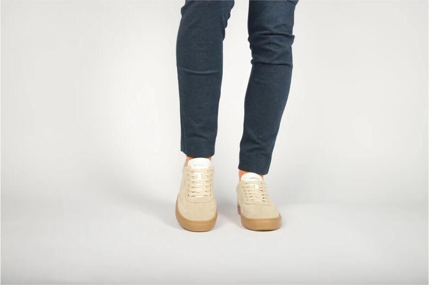 BLACKSTONE Lage Sneakers Heren Slate Harper Suède Beige - Foto 11