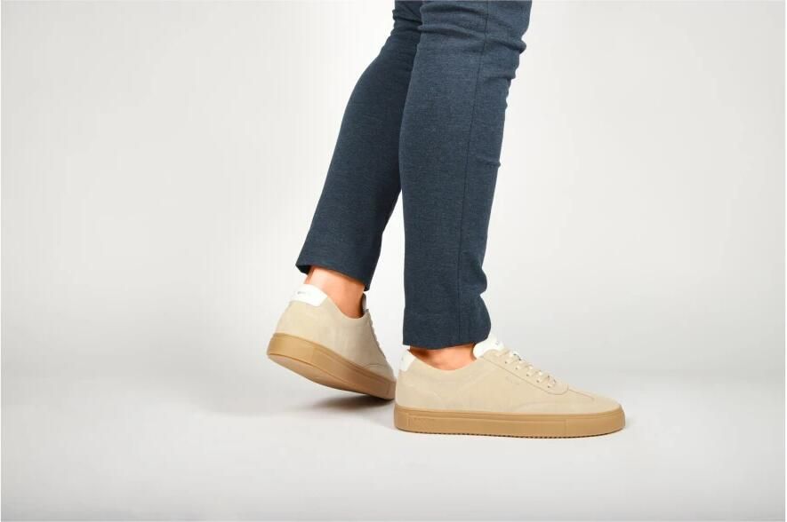 BLACKSTONE Lage Sneakers Heren Slate Harper Suède Beige - Foto 9