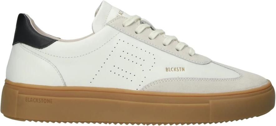 Blackstone SLATE HARPER DL272 White Black Sneaker (low) Dames White