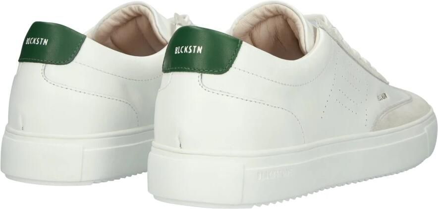 BLACKSTONE Lage Sneakers Heren Slate Harper Perf Maat: 41 Materiaal: Suède Kleur: Wit - Foto 2