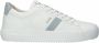 Blackstone RYDER White Cambray Blue Sneaker (low) Vrouw White - Thumbnail 2