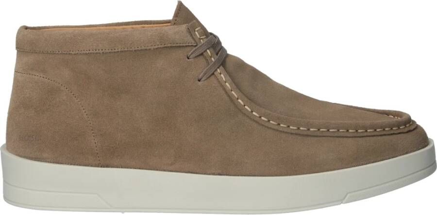 Blackstone Bruce Zg44 Taupe MID Moccasin Bruin Heren