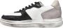 Blackstone WL27 WHITE BLACK LOW SNEAKER Vrouw White - Thumbnail 2