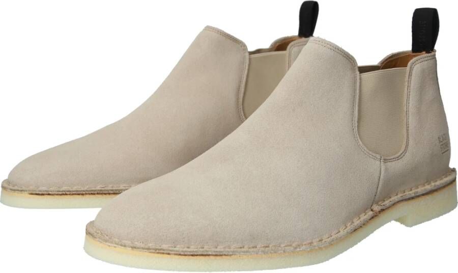 Blackstone Dante Zg40 Beige Chelsea Boot Beige Heren Schoenen.nl