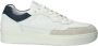 Blackstone Drew Zg46 White Navy LOW Sneaker White Heren - Thumbnail 2