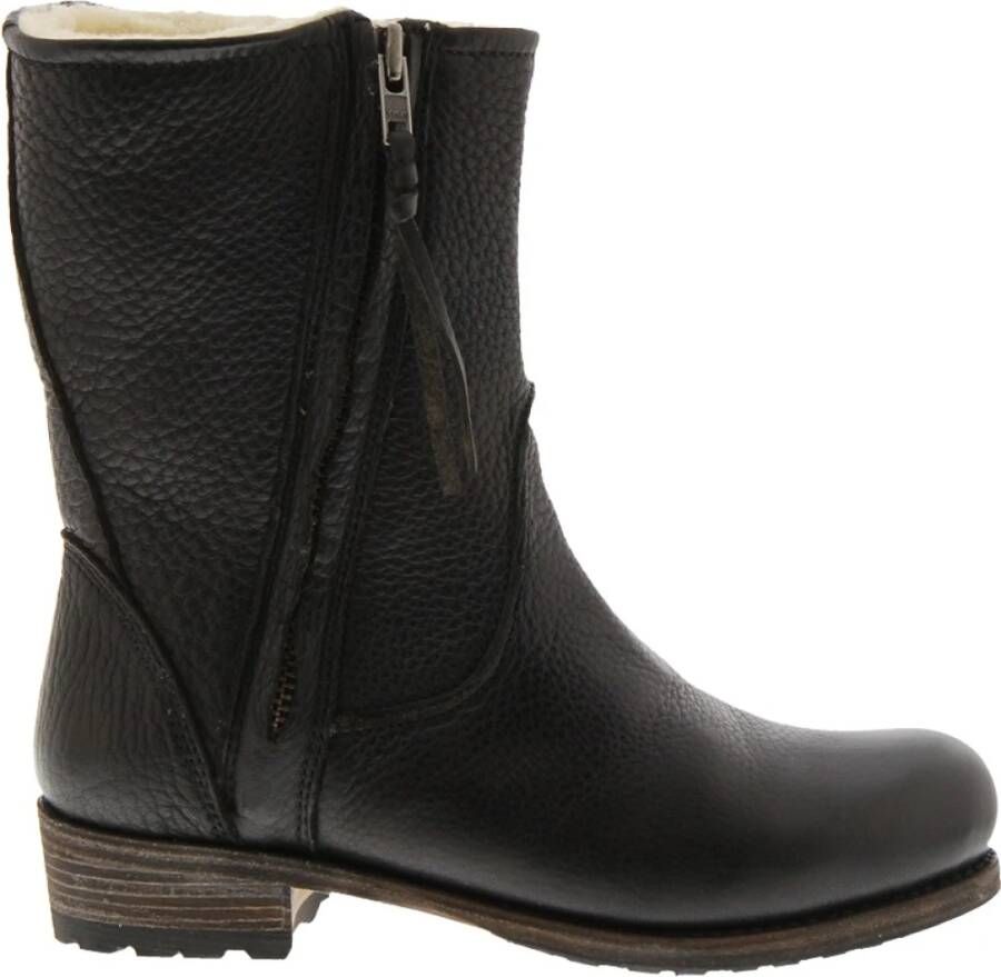 Blackstone EW74 BLACK WOMENS BOOT SHEEPSKIN Vrouw Black - Foto 2