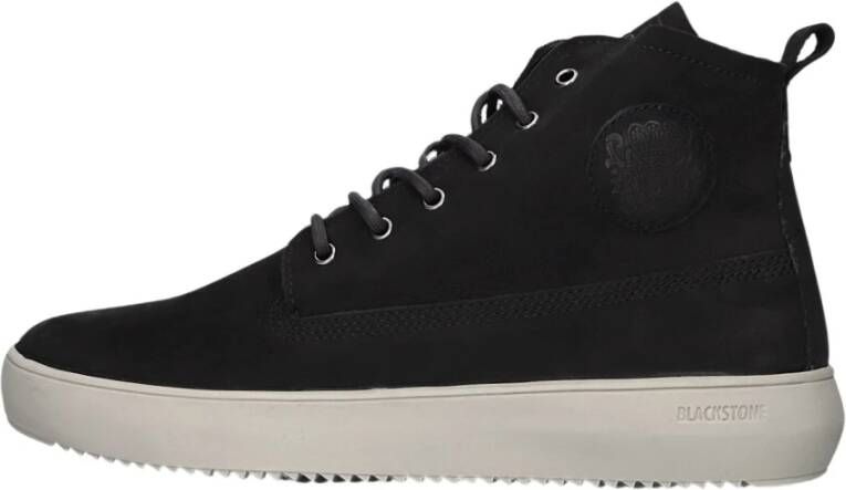 Blackstone Heren Hoge Sneakers Aspen Black Heren