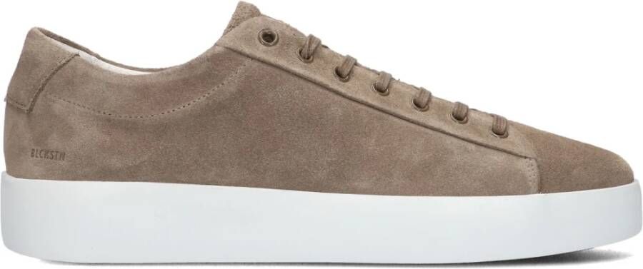 BLACKSTONE Lage Sneakers Heren Bg352 Maat: 43 Materiaal: Suède Kleur: Bruin