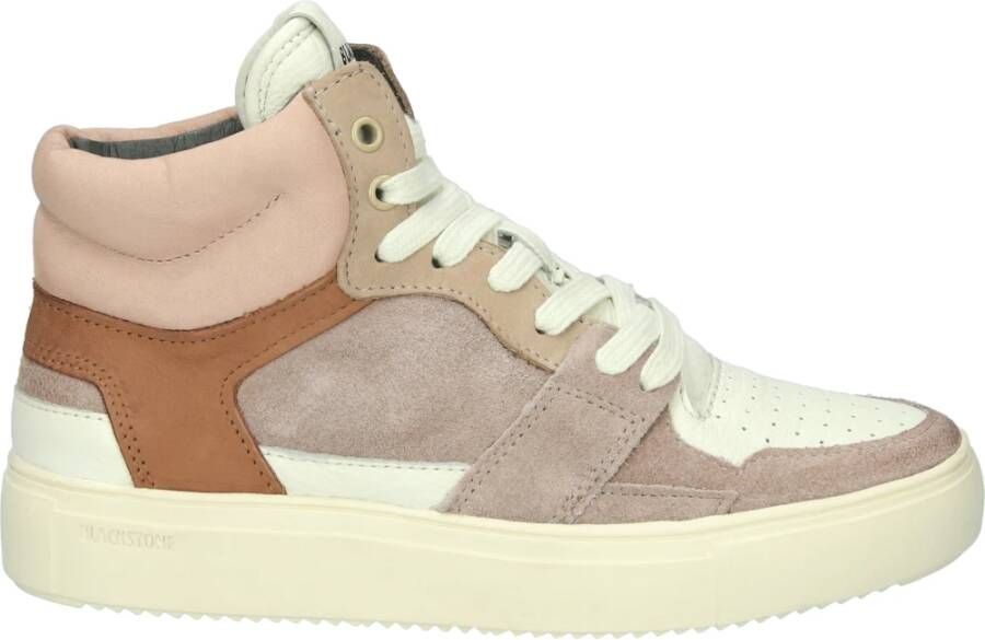 BLACKSTONE Hoge Sneakers Dames Yl52 Maat: 36 Materiaal: Suède Kleur: Bruin - Foto 2
