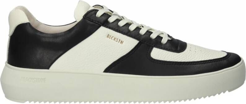 Blackstone Marly White-black Sneaker (low) Black Dames