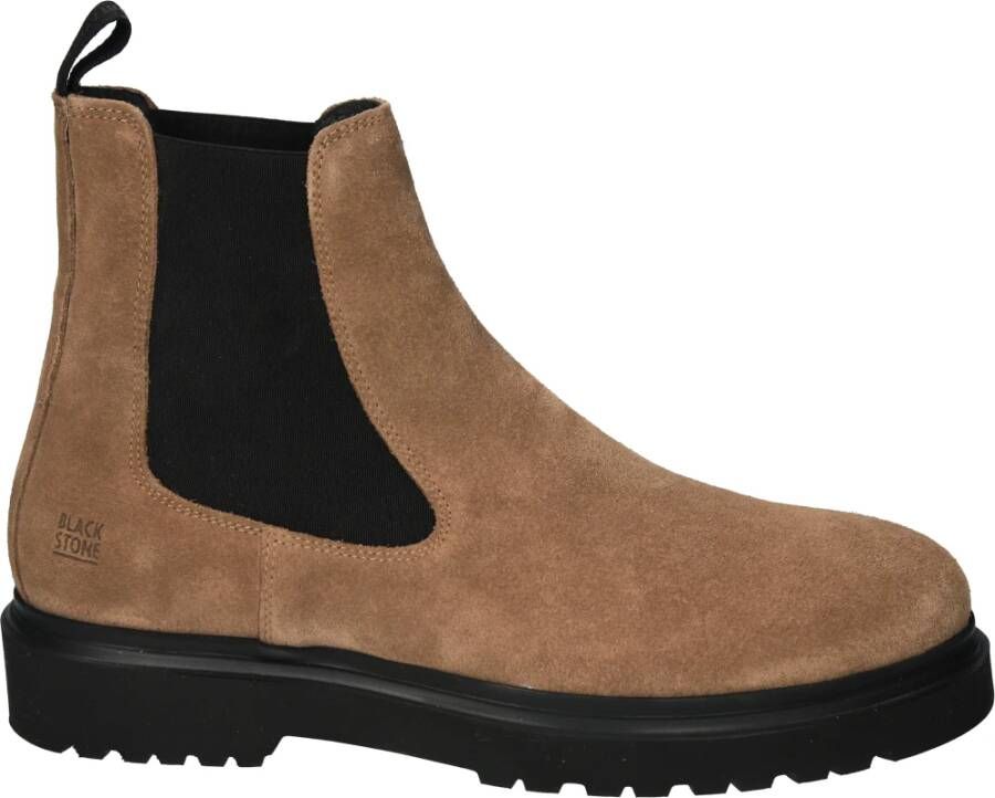 Blackstone Mateo Camel Chelsea boots Man Light brown