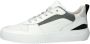 BLACKSTONE Lage Sneakers Heren Mykel Maat: 43 Materiaal: Leer Kleur: Wit - Thumbnail 4