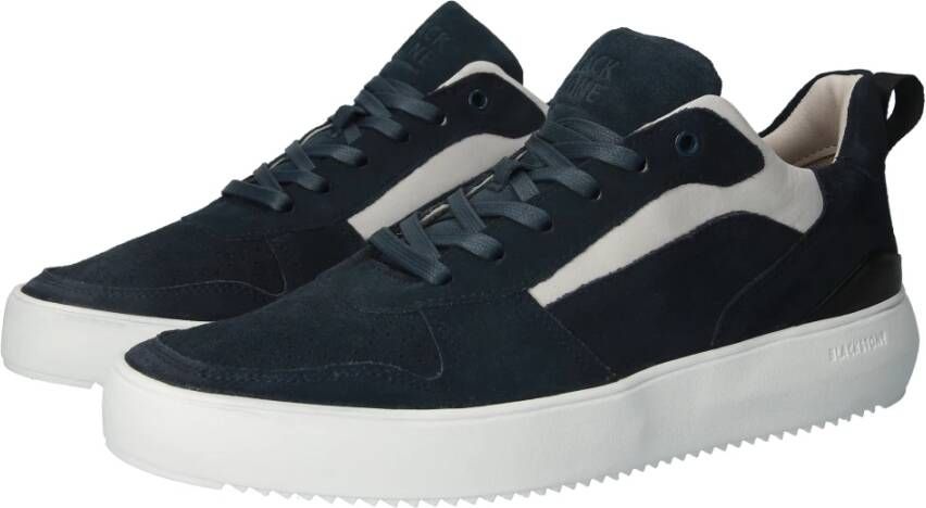 Blackstone Mykel Zg16 Total Eclipse Sneaker LOW Blauw Heren