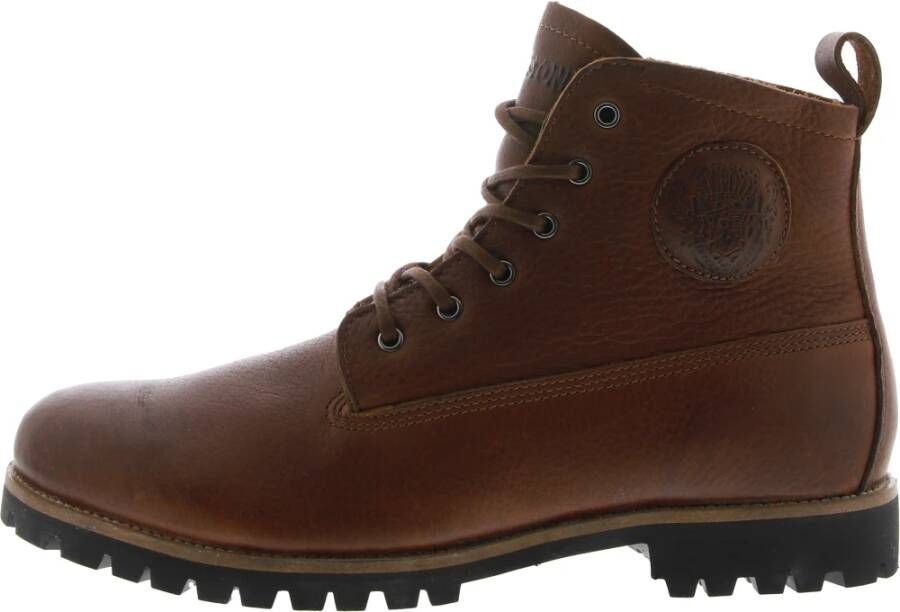 Blackstone Colin Om60 OLD Yellow Men's Boot Sheepskin Bruin Heren - Foto 3