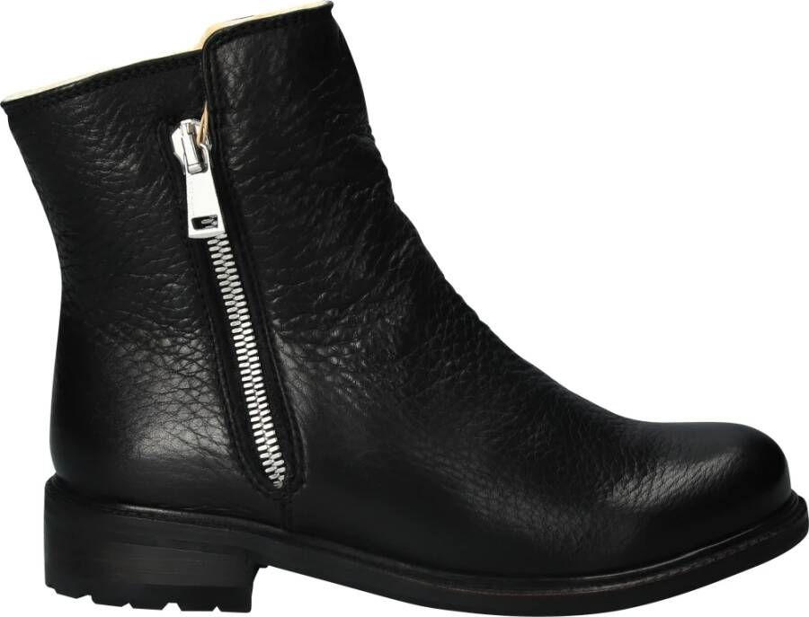 Blackstone Ql05 Black Womens Boot Sheepskin