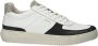 Blackstone Wit-zwarte Sneaker Mid-top Stijl White Heren - Thumbnail 1