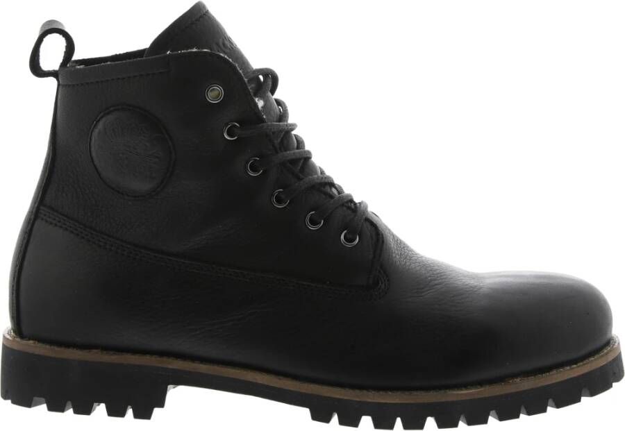 Blackstone SG31 BLACK LACE UP BOOT WATERPROOF MEMBRANE SHEEPSKIN Man Black - Foto 2