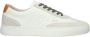 Blackstone SLATE HARPER PERF DG518 White Orange Sneaker (low) Heren White - Thumbnail 2