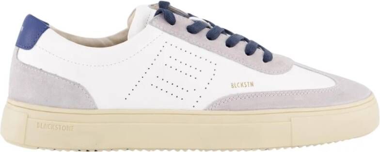 Blackstone Slate Harper Sneaker Wit Blauw