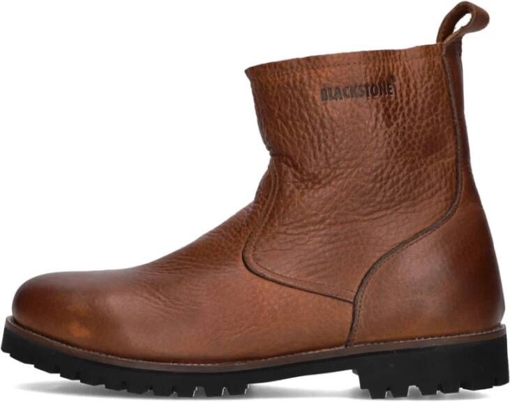 Blackstone Stijlvolle Bruine Winter Enkelboots Brown Heren