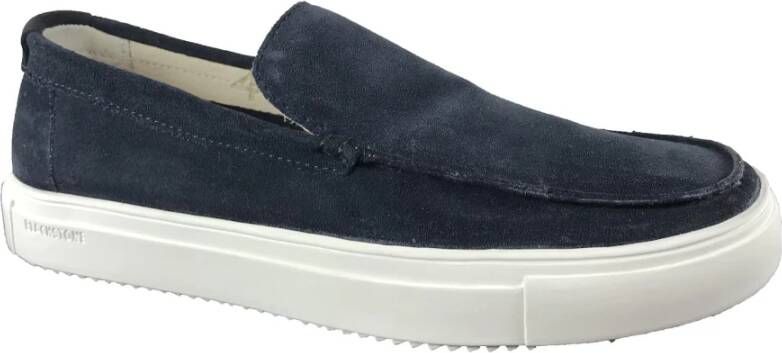 Blackstone Stijlvolle Loafers voor Mannen Blue Heren