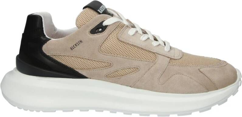 Blackstone MADISON AG306 Mouton Chunky sneaker Heren Beige - Foto 2