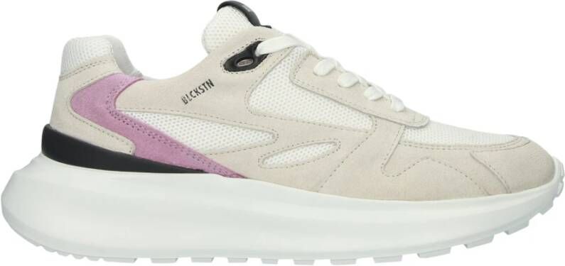 Blackstone Urban Flair Chunky Sneaker Beige Dames