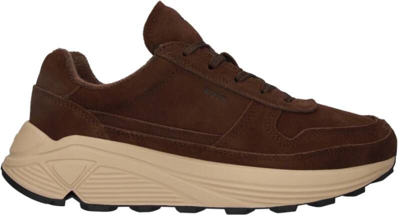 Blackstone V-KILIAN EG595 Rain Drum Runner Sneaker Heren Dark brown