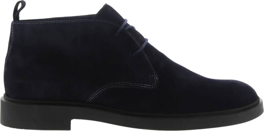 Blackstone BRIAN WG80 Navy Desert boots Heren Dark blue