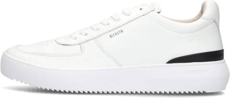 Blackstone Witte Lage Sneakers White Heren
