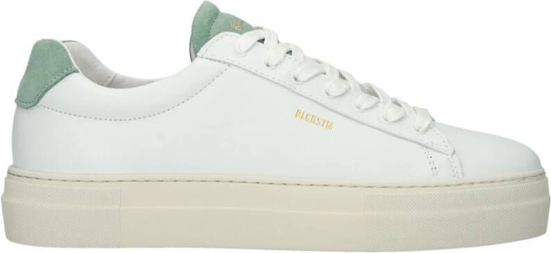 Blackstone Witte Oxide Sneaker Lage Top White Dames