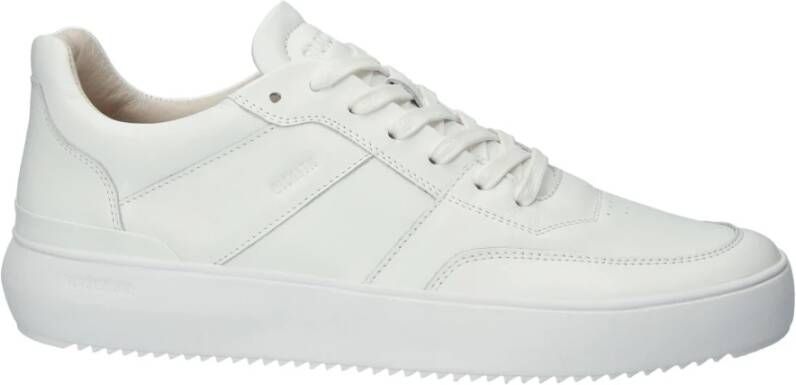 Blackstone Witte Sneaker Laag Model White Heren