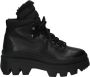 Blackstone Zwarte Veterschoenen Saga Black Dames - Thumbnail 2