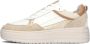 BLASZ Lage Sneakers Dames Anemone-09 Maat: 40 Materiaal: Leer Kleur: Beige - Thumbnail 2
