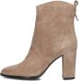 BLASZ Enkellaarsjes Dames 165 Maat: 39 Materiaal: Suède Kleur: Taupe - Thumbnail 3