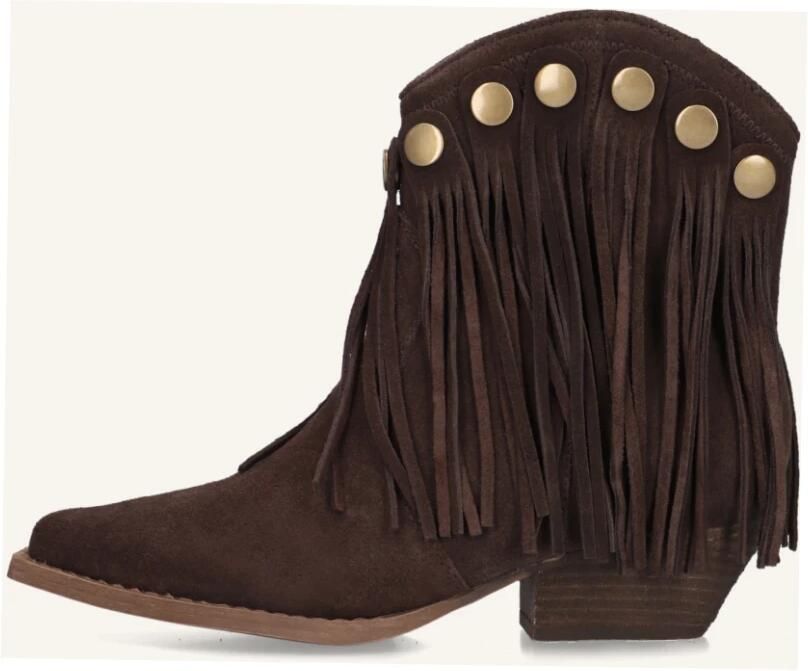 BLASZ Shn3a231-12 Enkellaarsjes Enkelboots met rits Dames Bruin - Foto 6