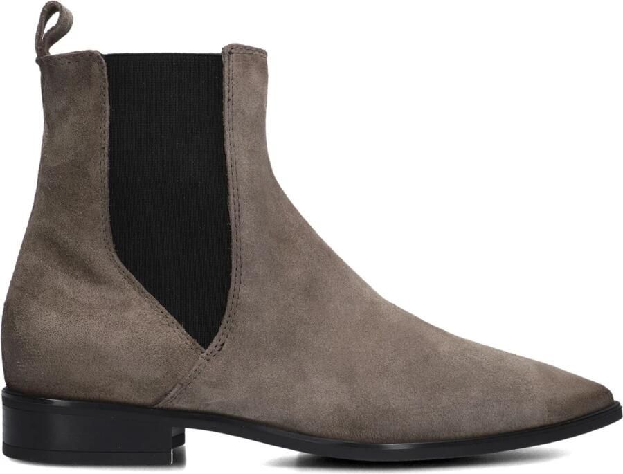 BLASZ Enkellaarsjes Dames L63201 Suède Grijs