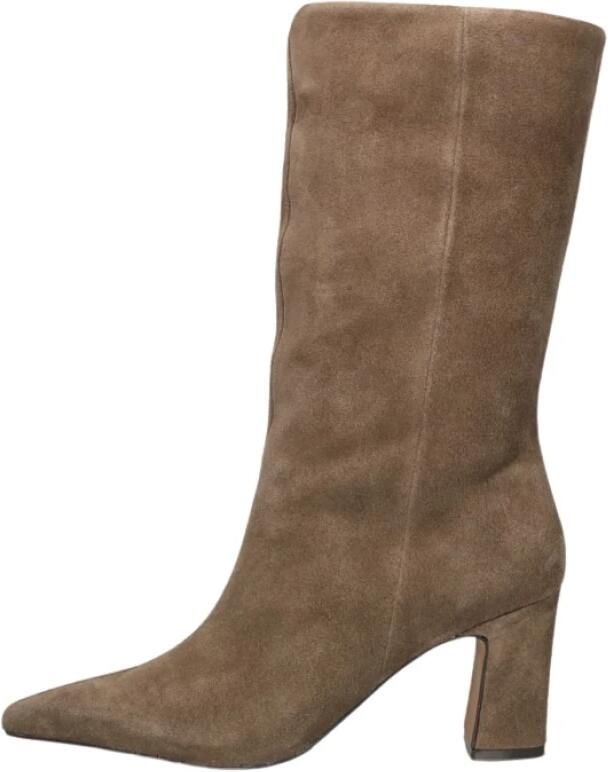 BLASZ Yr4724bt Laarzen Suède Dames Taupe - Foto 6