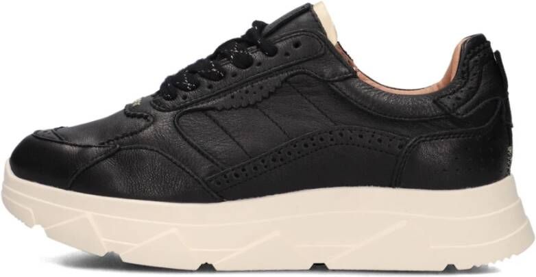 BLASZ Kady Fat Sneakers Dames Leren Sneaker Zwart - Foto 2