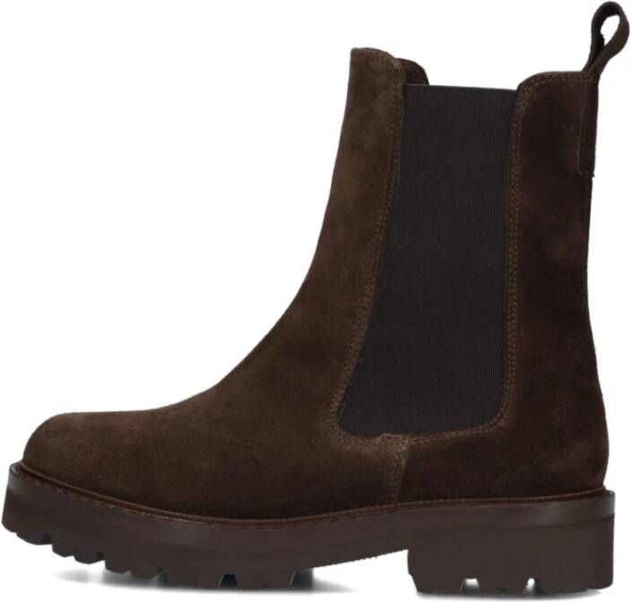 Blasz Bruine Suède Chelsea Boots voor Dames